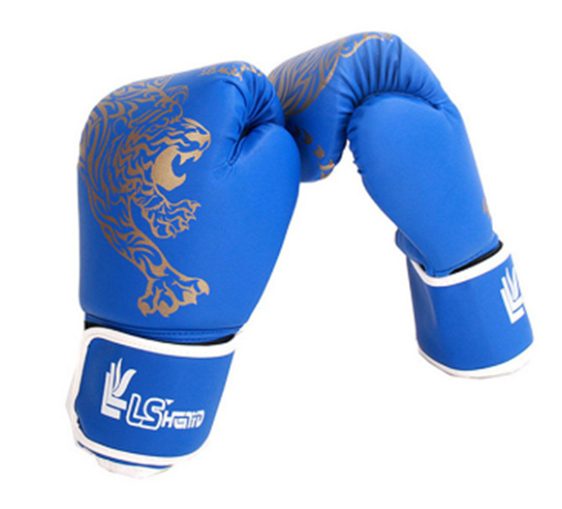 Flame Tiger Figure Boxing Gloves Boxing Training Gloves