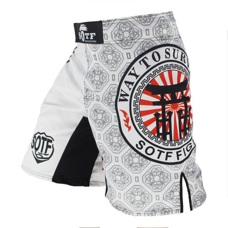 Free Combat Training Clothes Mixed Martial Arts Boxing Shorts Sports Sanda Clothes