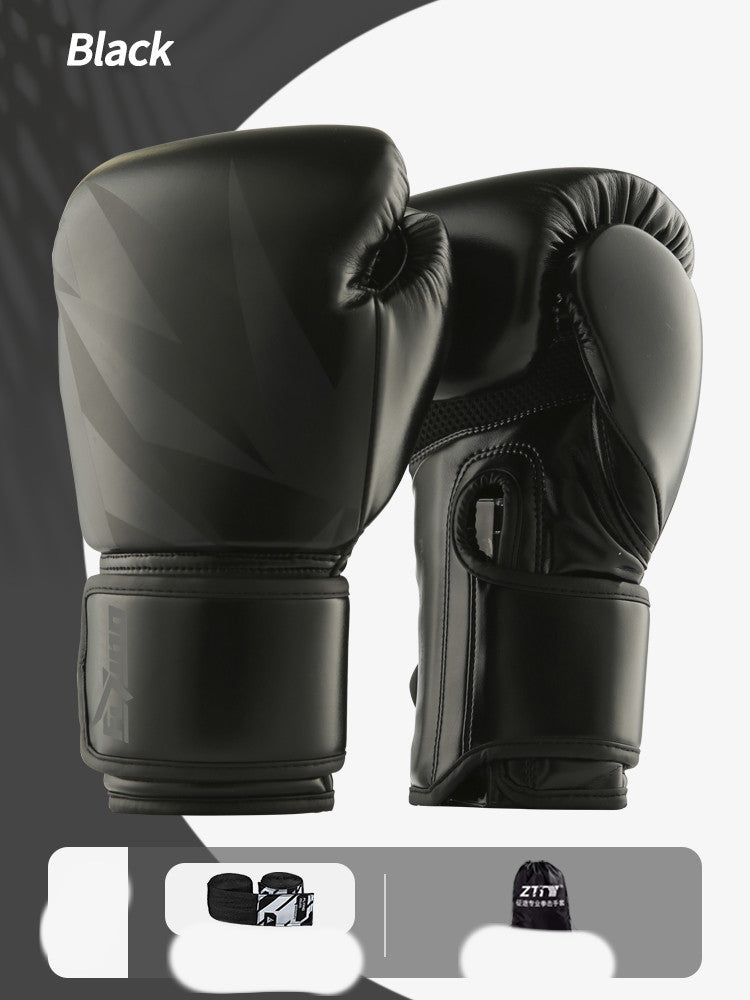 Professional Boxing Gloves Sanda Fighting Training Punching Bag